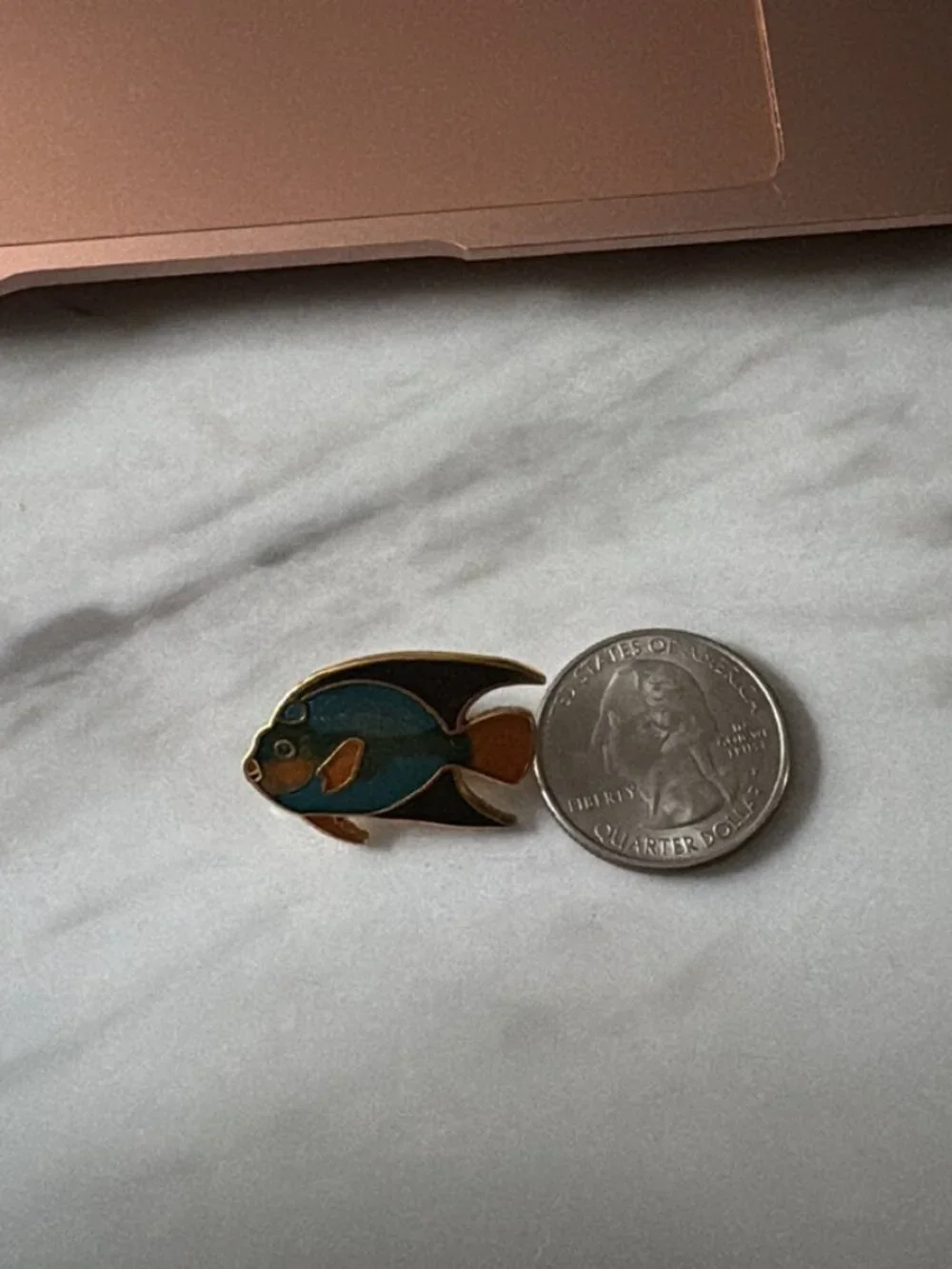 Tropical Fish Enamel Pin
